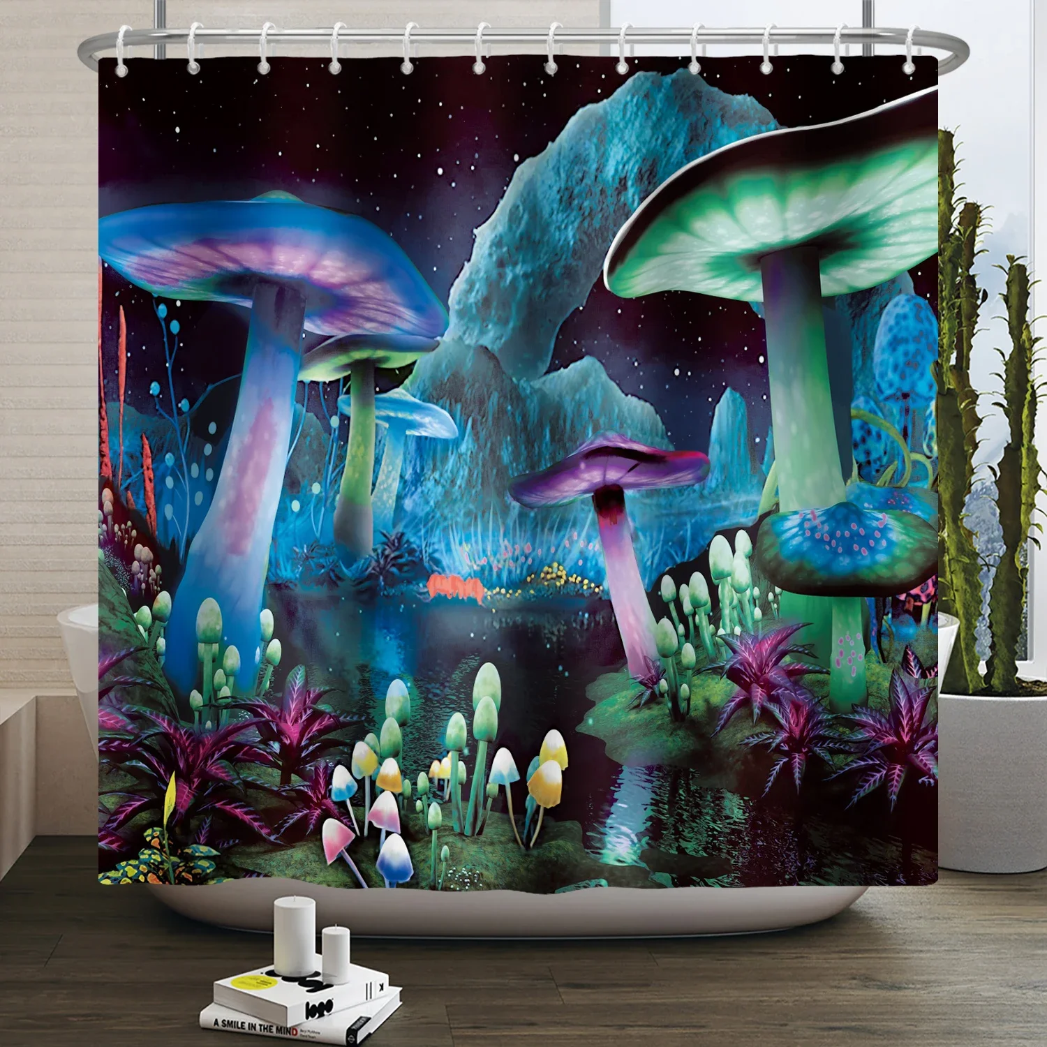 Psychedelic Triangle Mushroom Shower Curtain Magic Butterfly Moon Castle Jungle Polyester Fabric Hanging Curtains Bathroom Decor Psychedelic Triangle Mushroom Shower Curtain Magic Butterfly Moon Castle Jungle Polyester Fabric Hanging Curtains Bathroom Decor