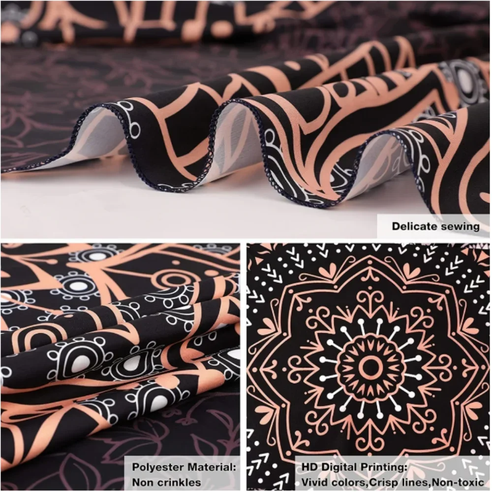 VIKAMA Fantasy Forest Mushroom Swing Tapestry Living Room Sofa Bedroom Background Wall Scandinavian Ins Style Decoration