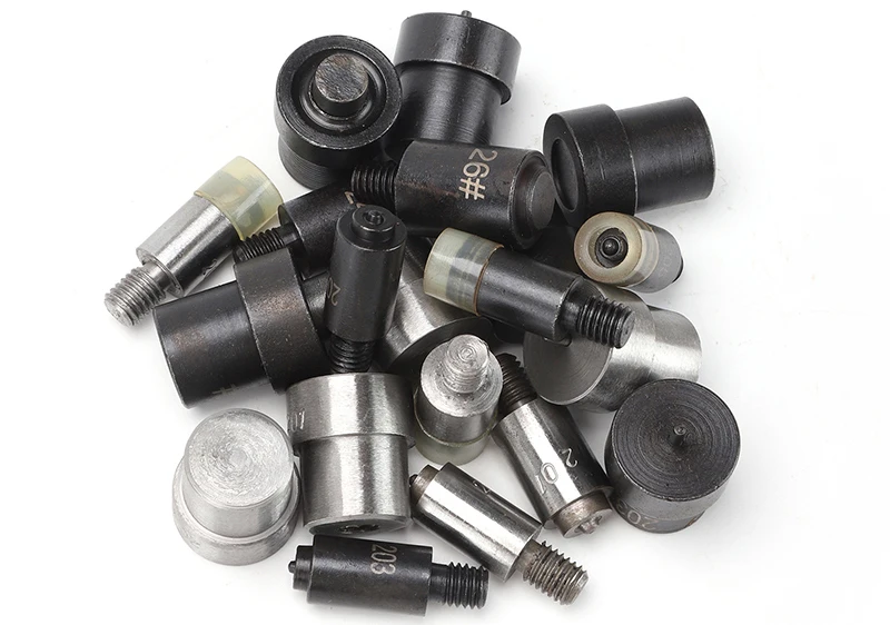 WUTA Manual Button Installation Tool Mute Punching Mushroom Rivets, Eyelet Hand Pressing (without /with Machine) DIY Craft Tools WUTA Manual Button Installation Tool Mute Punching Mushroom Rivets, Eyelet Hand Pressing (without /with Machine) DIY Craft Tools