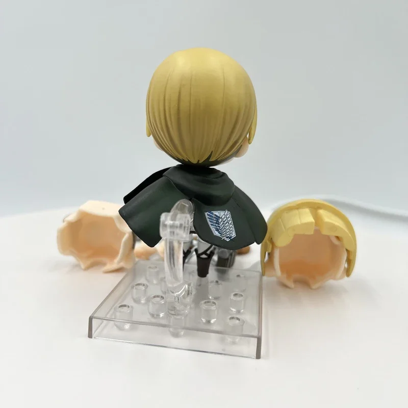 #1123 Hanji Attack on Titan Anime Figure Hange Zoe Shingeki no Kyojin Action Figure #775 Erwin Smith Figure Collectible Doll Toy
