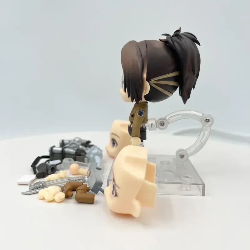 #1123 Hanji Attack on Titan Anime Figure Hange Zoe Shingeki no Kyojin Action Figure #775 Erwin Smith Figure Collectible Doll Toy