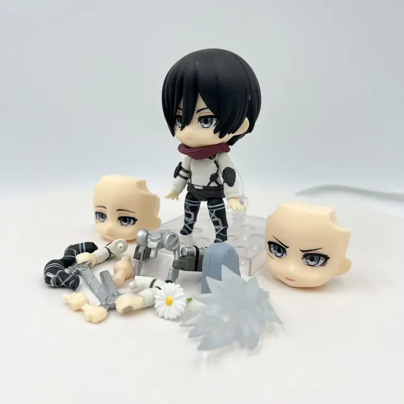 #1123 Hanji Attack on Titan Anime Figure Hange Zoe Shingeki no Kyojin Action Figure #775 Erwin Smith Figure Collectible Doll Toy