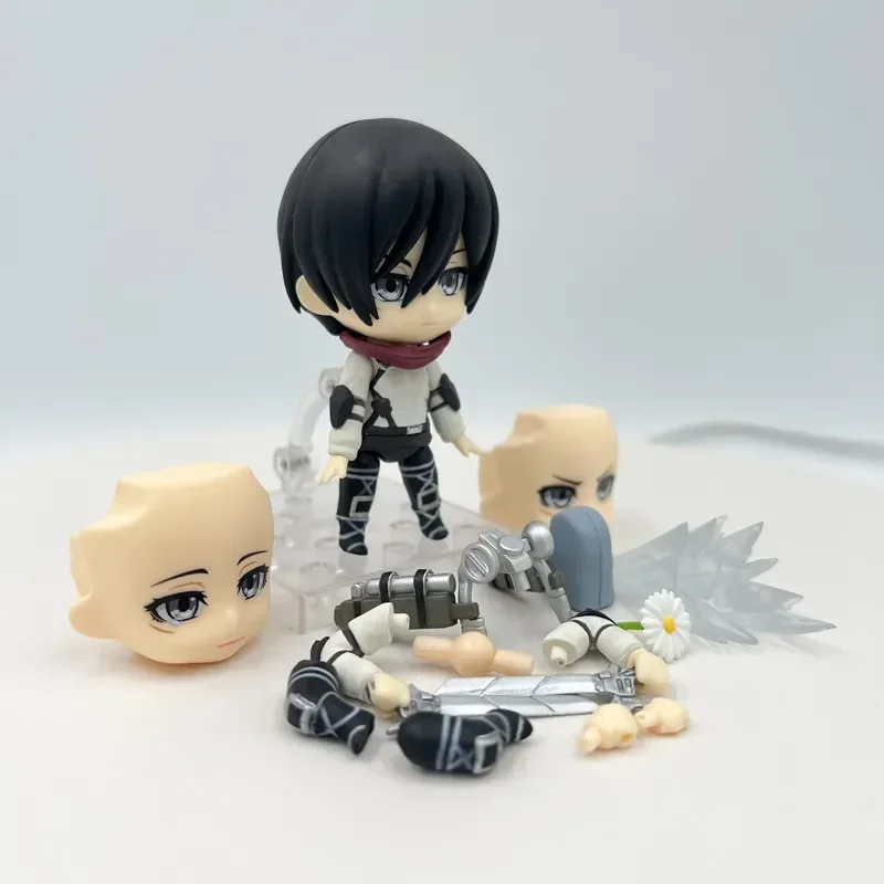 #1123 Hanji Attack on Titan Anime Figure Hange Zoe Shingeki no Kyojin Action Figure #775 Erwin Smith Figure Collectible Doll Toy