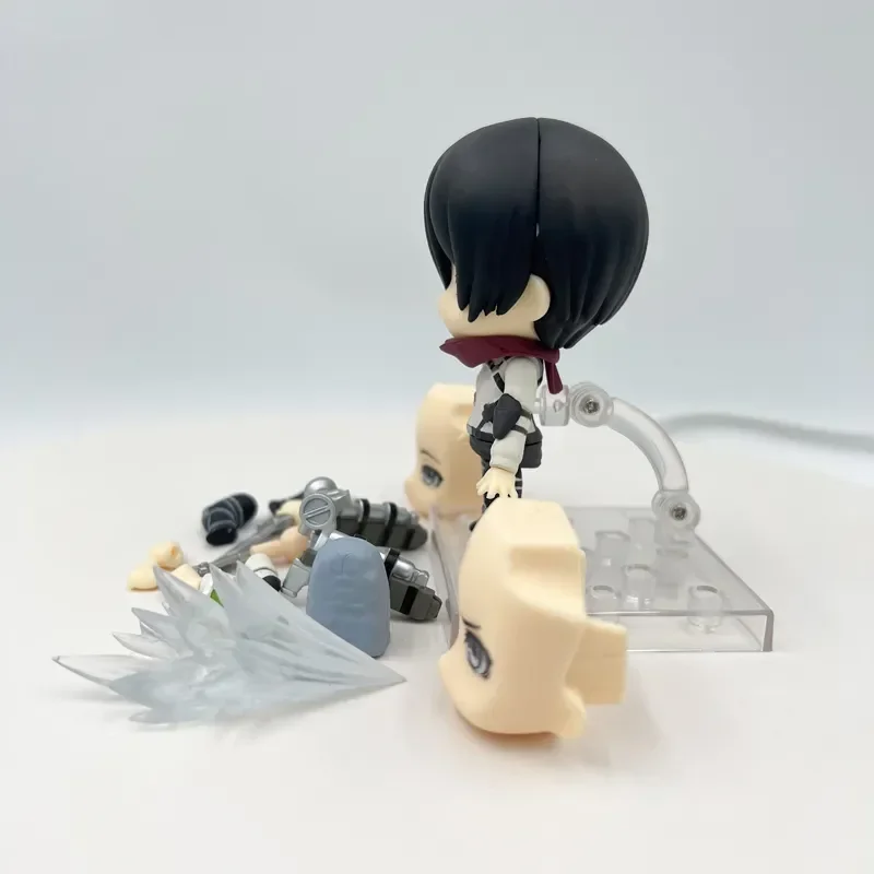 #1123 Hanji Attack on Titan Anime Figure Hange Zoe Shingeki no Kyojin Action Figure #775 Erwin Smith Figure Collectible Doll Toy