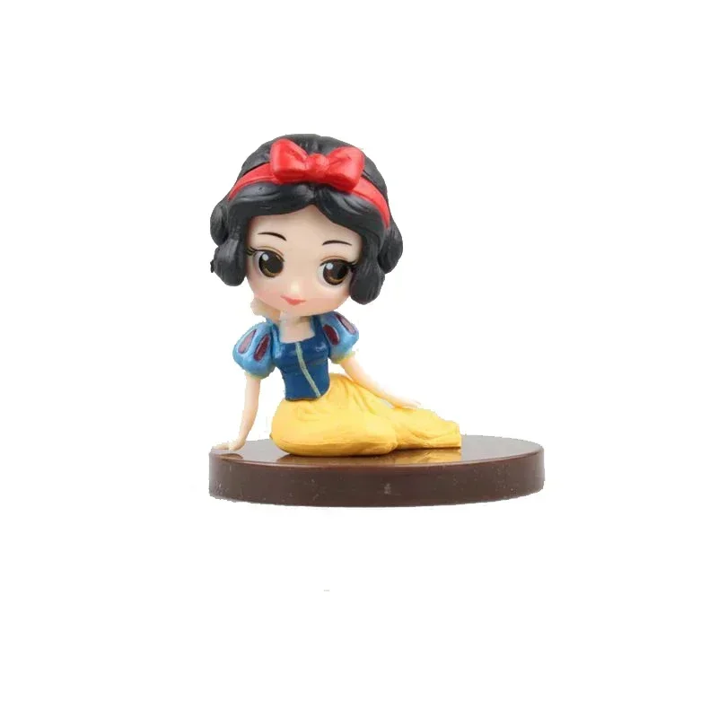 Disney high quality 8Pcs/Set Kawaii Q Snow White Princess Action Figure Ariel Belle Rapunzel Mermaid Toys Models Girls gift Disney high quality 8Pcs/Set Kawaii Q Snow White Princess Action Figure Ariel Belle Rapunzel Mermaid Toys Models Girls gift