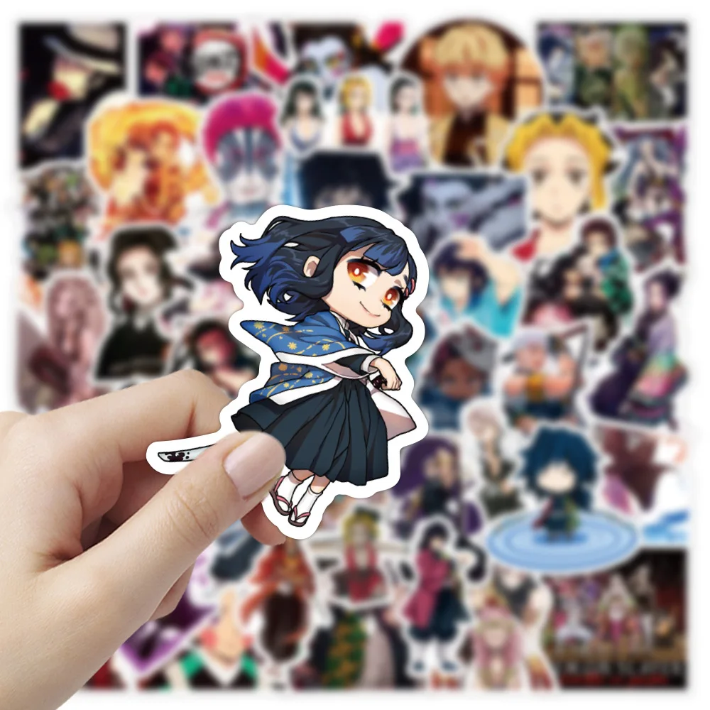 50/100pcs New Demon Slayer Stickers Kimetsu No Yaiba Yuukaku-hen Cool Graffiti Anime Vinyl Decal for Laptop Car Waterproof 50/100pcs New Demon Slayer Stickers Kimetsu No Yaiba Yuukaku-hen Cool Graffiti Anime Vinyl Decal for Laptop Car Waterproof