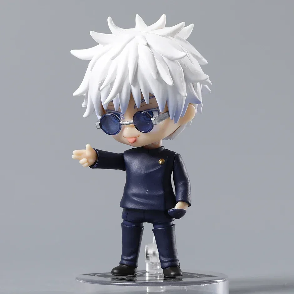 Suguru Geto #2206 Tokyo Jujutsu High School Ver. Q Anime Action Figure Model Toy Face Change Assembly Cute Toys