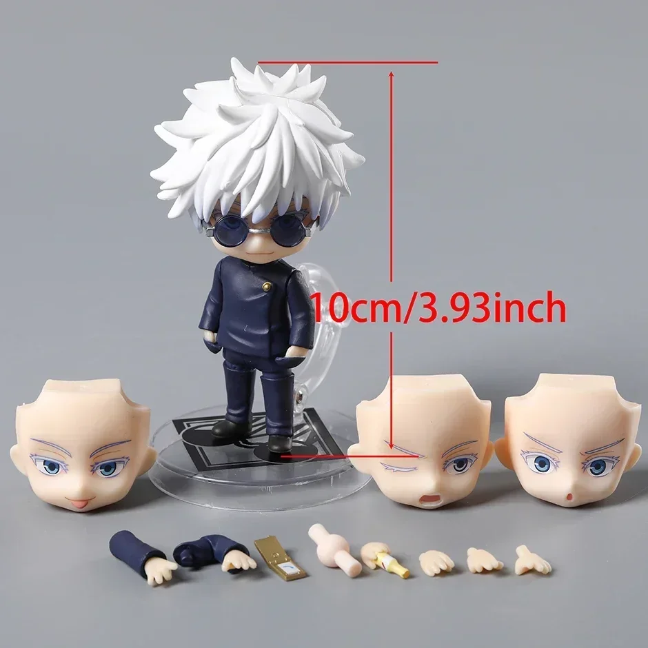 Suguru Geto #2206 Tokyo Jujutsu High School Ver. Q Anime Action Figure Model Toy Face Change Assembly Cute Toys