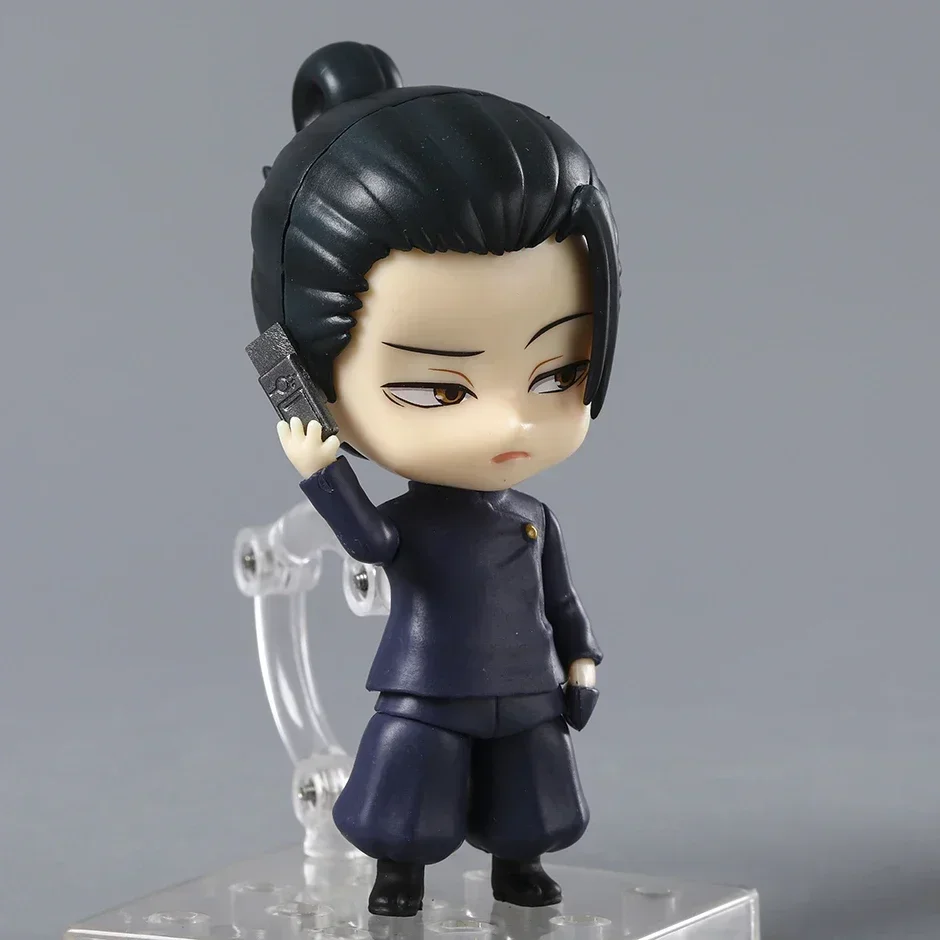 Suguru Geto #2206 Tokyo Jujutsu High School Ver. Q Anime Action Figure Model Toy Face Change Assembly Cute Toys