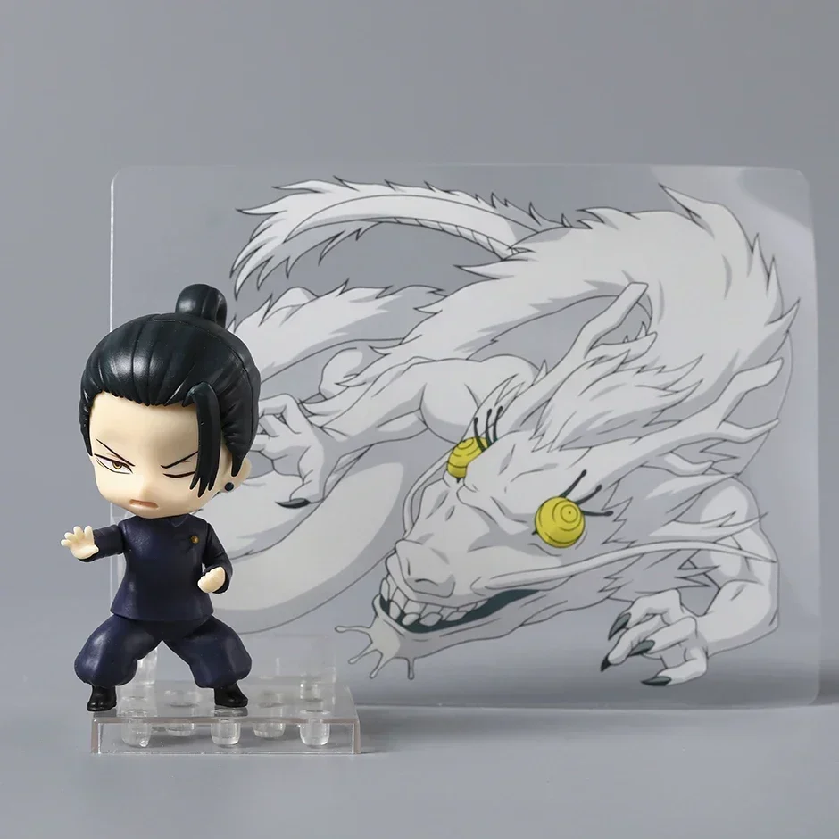 Suguru Geto #2206 Tokyo Jujutsu High School Ver. Q Anime Action Figure Model Toy Face Change Assembly Cute Toys