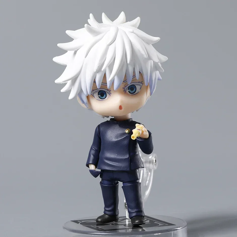 Suguru Geto #2206 Tokyo Jujutsu High School Ver. Q Anime Action Figure Model Toy Face Change Assembly Cute Toys