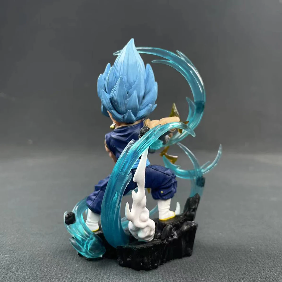 Q Version Dragon Ball Z Vegeta Figure Vegetto Figurine 11CM PVC Action Figures Collection Model Toys