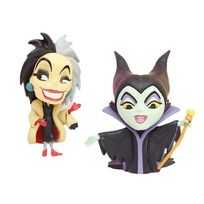 6pcs/set Disney Maleficent PVC Action Figure Dolls Villains Series Evil Queen Model Car Ornament Kids Toys Cake Decoration Gifts 6pcs/set Disney Maleficent PVC Action Figure Dolls Villains Series Evil Queen Model Car Ornament Kids Toys Cake Decoration Gifts