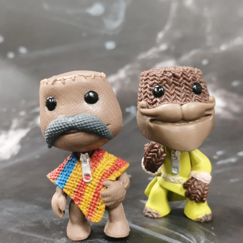 Little Big Planet Sackboy Action Figure Game Periphery Model Toys Cute Doll Key Chain Pendant Decorations Collectable Kid Gifts Little Big Planet Sackboy Action Figure Game Periphery Model Toys Cute Doll Key Chain Pendant Decorations Collectable Kid Gifts