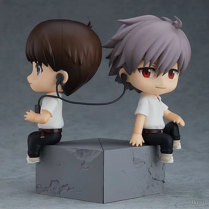 10cm Ikari Shinji 1260 Nagisa Kaworu 1261 Anime Action Figure Model Collection Cartoon Figurine Toys For Friend gifts