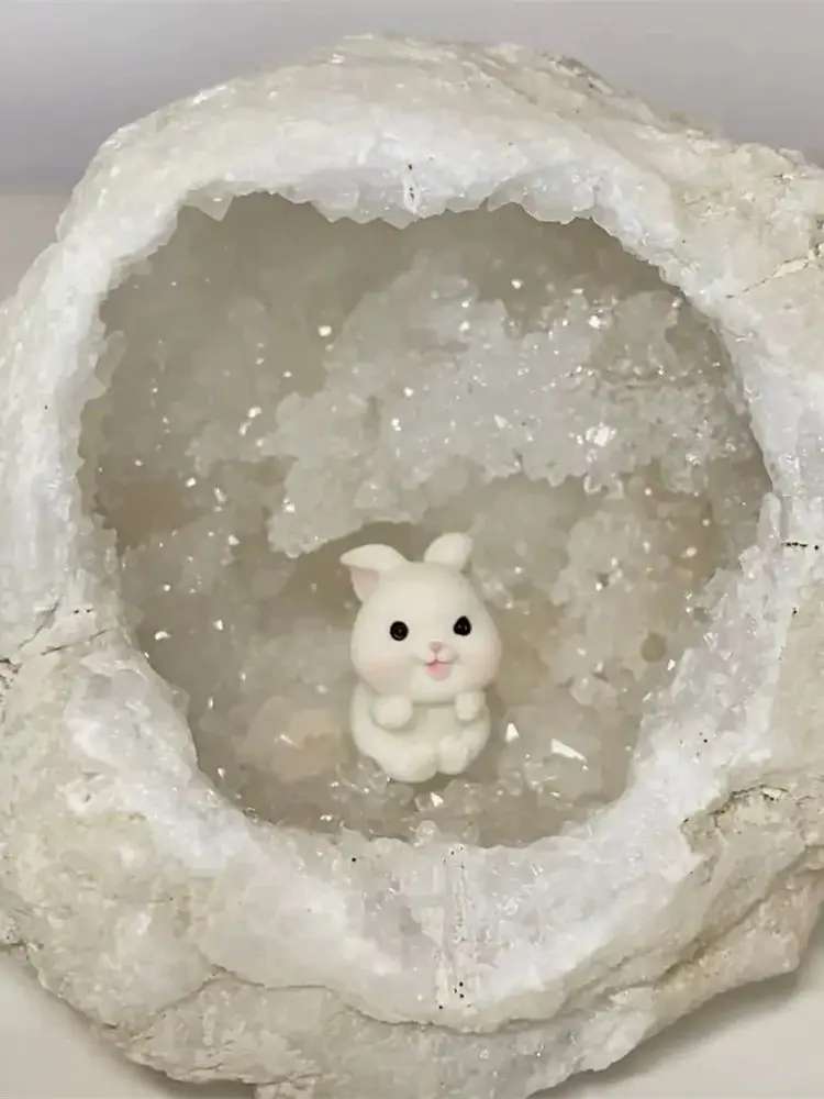 Wholesale Geodes Unopened Natural Agate Geode Real Crystal Specimen Contains Reiki Clean Clusters Beautiful Stones Jewelry Gifts