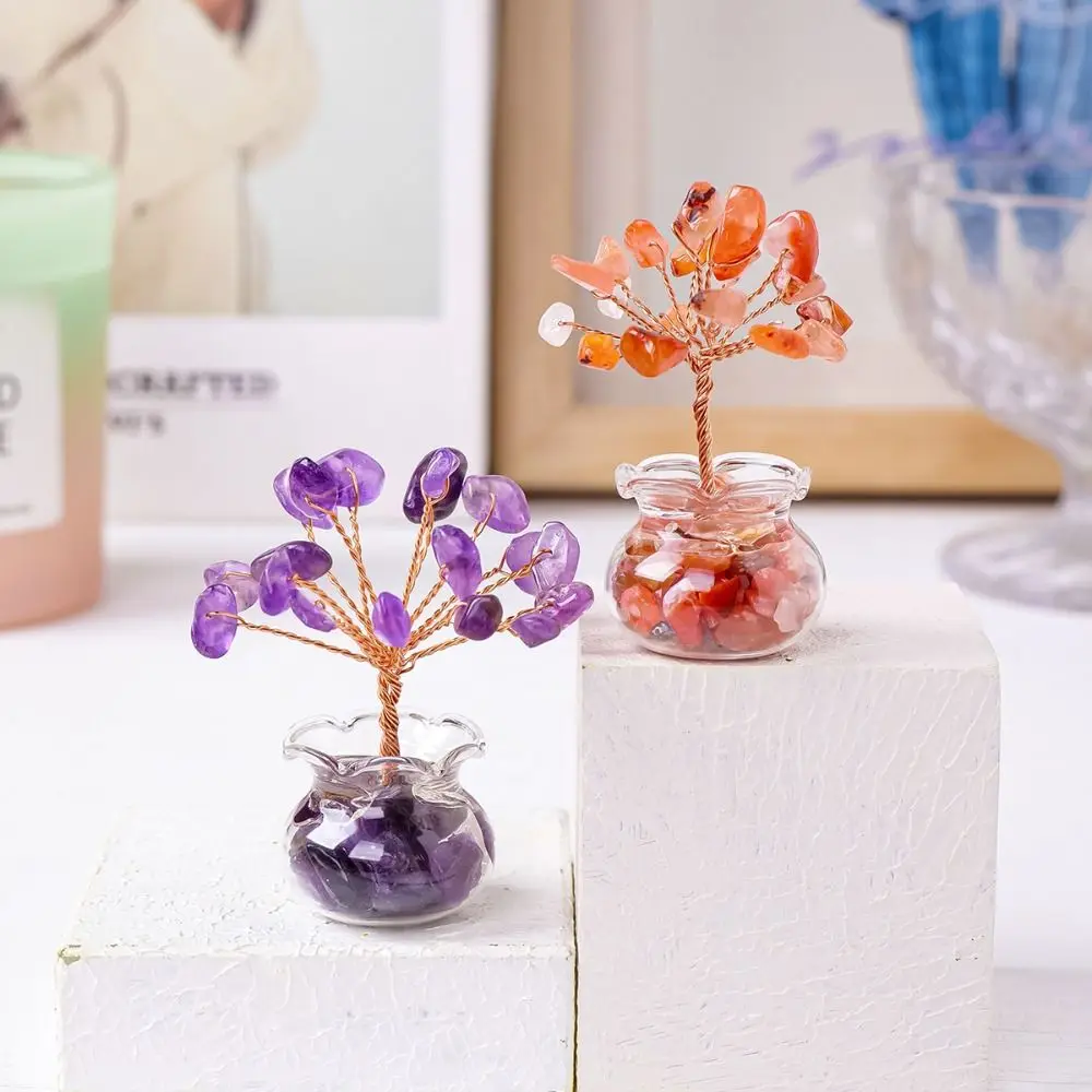 1Pcs New Natural Crystal Tree Reiki Healing Good Luck Crystal Macadam Positive Energy Feng Shui Mini Tree 1Pcs New Natural Crystal Tree Reiki Healing Good Luck Crystal Macadam Positive Energy Feng Shui Mini Tree