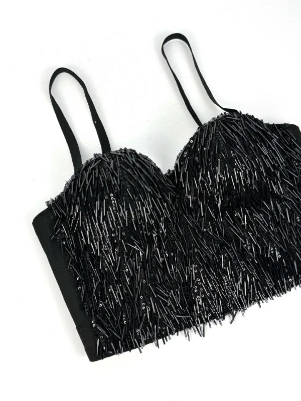 Stage Show Corset Fashion Clothes Sequin Sexy T-shirts T Shirt Hotsweet Y2k Top Tank Top Women Clothing Camis Tees Party Club Stage Show Corset Fashion Clothes Sequin Sexy T-shirts T Shirt Hotsweet Y2k Top Tank Top Women Clothing Camis Tees Party Club
