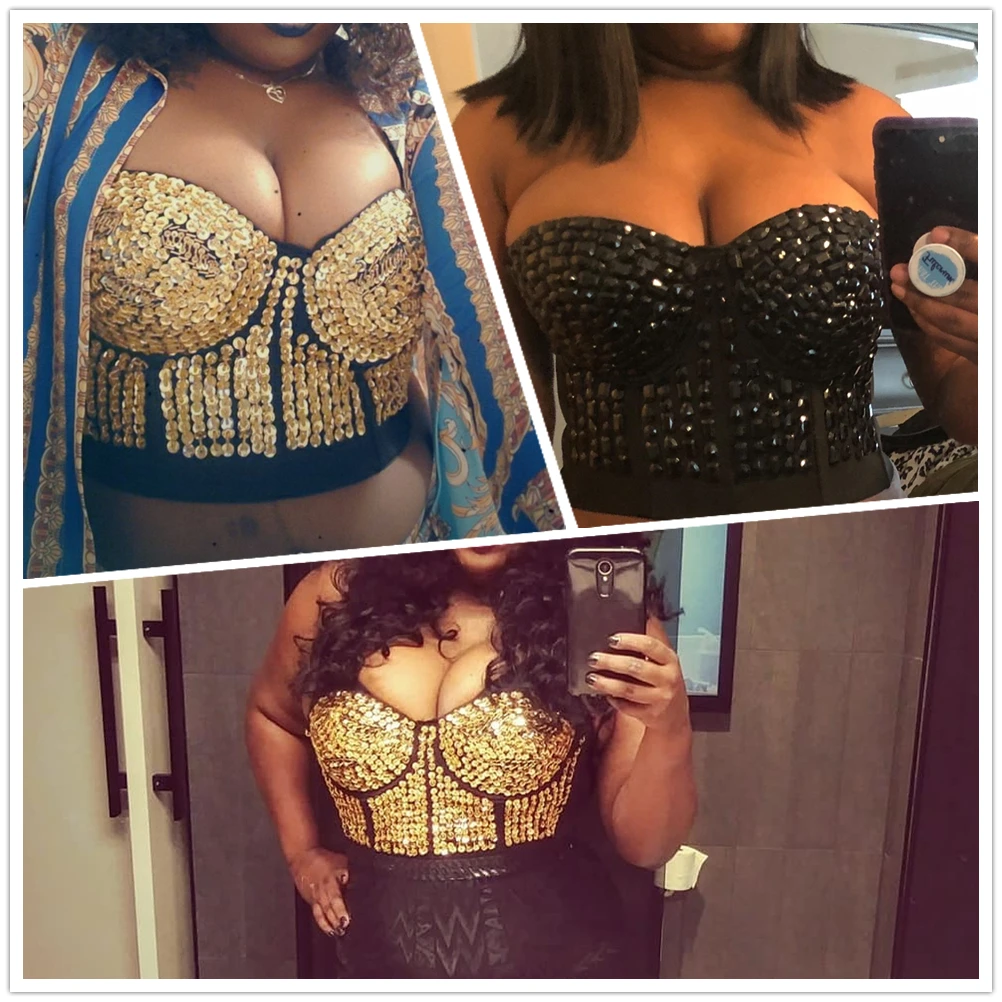 Summer High End Tops Women Corset Luxury Bling Diamond Sequined y2k Tank Woman Clothes Quality Push Up Bustier Ladies Crop Top Summer High End Tops Women Corset Luxury Bling Diamond Sequined y2k Tank Woman Clothes Quality Push Up Bustier Ladies Crop Top