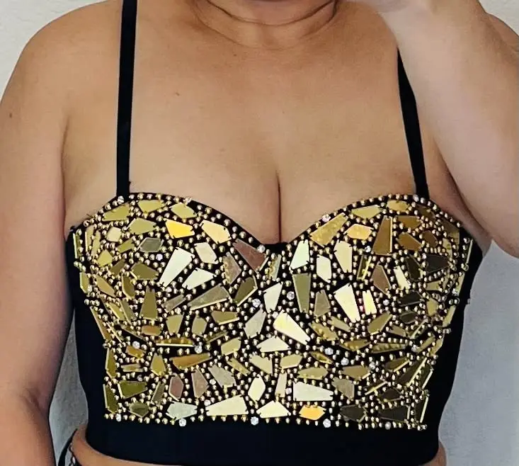 Summer High End Tops Women Corset Luxury Bling Diamond Sequined y2k Tank Woman Clothes Quality Push Up Bustier Ladies Crop Top Summer High End Tops Women Corset Luxury Bling Diamond Sequined y2k Tank Woman Clothes Quality Push Up Bustier Ladies Crop Top