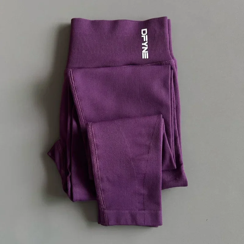 DFYNE Impact Leggings Women High Elasticity Sports Shorts Butt Lifting Yoga Pant Seamless Tummy Control Fitness Workout Leggings DFYNE Impact Leggings Women High Elasticity Sports Shorts Butt Lifting Yoga Pant Seamless Tummy Control Fitness Workout Leggings