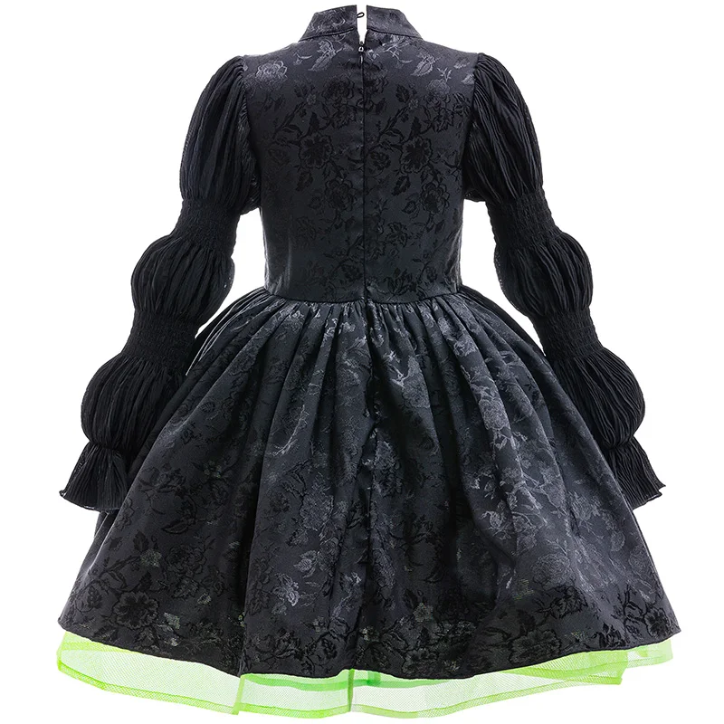 Girl Princess Dress Magic Wicked Witch Cosplay Costume Birthday Party Stage Performance Costume Halloween Carnival Kids Dress Up Girl Princess Dress Magic Wicked Witch Cosplay Costume Birthday Party Stage Performance Costume Halloween Carnival Kids Dress Up