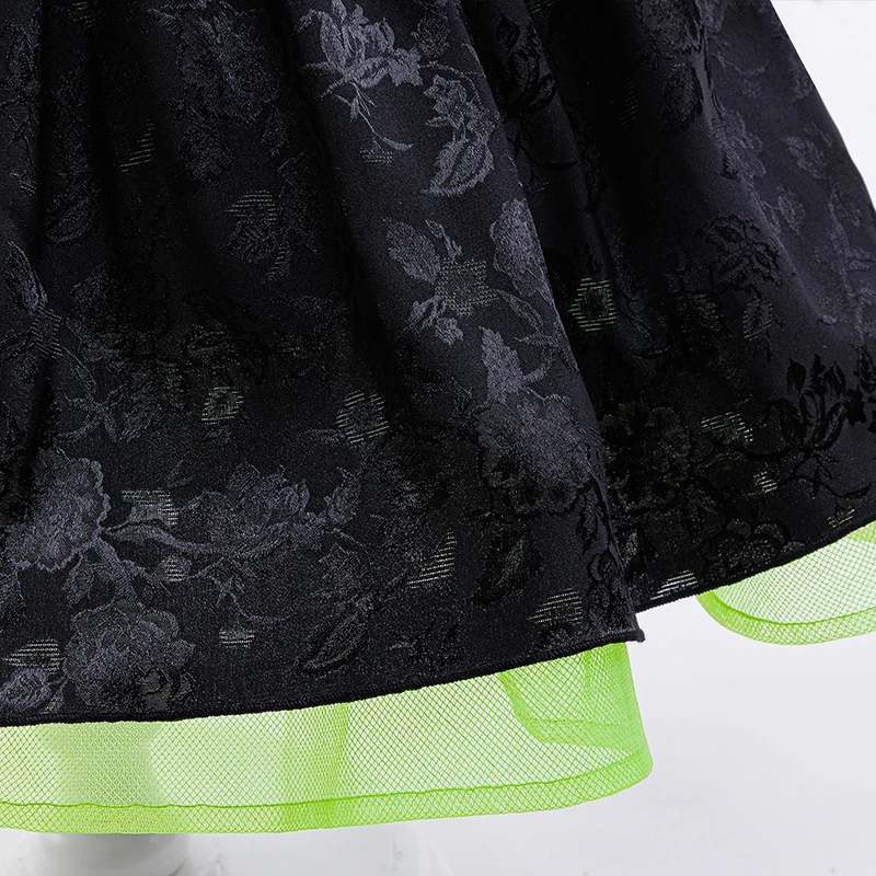 Girl Princess Dress Magic Wicked Witch Cosplay Costume Birthday Party Stage Performance Costume Halloween Carnival Kids Dress Up Girl Princess Dress Magic Wicked Witch Cosplay Costume Birthday Party Stage Performance Costume Halloween Carnival Kids Dress Up