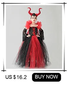 Fairytale Green Witch Dress with Hat Broom Glamour Kids Halloween Fancy Gown Tutu Robe Costume Gothic Girls Cosplay Clothing