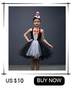 Fairytale Green Witch Dress with Hat Broom Glamour Kids Halloween Fancy Gown Tutu Robe Costume Gothic Girls Cosplay Clothing