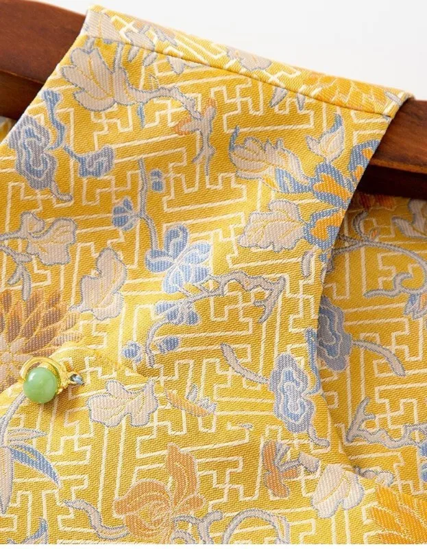 Thin Vest for Women Clothing Ethnic Style Embroidery Vintage Clothes Streetwear Coats Women Jackets Chinese style Casual Summer