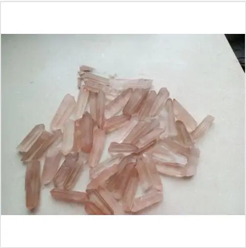 1000g AAA+ NATURAL CLEAR/Pink Lemurian Seed Quartz Crystal Point Specimen