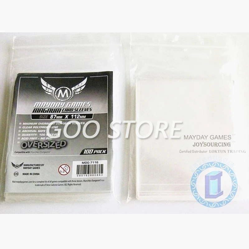 100 Sleeves Board Games MAYDAY Card Game Sleeve Protector protective clear cards sleeves 100 Sleeves Board Games MAYDAY Card Game Sleeve Protector protective clear cards sleeves