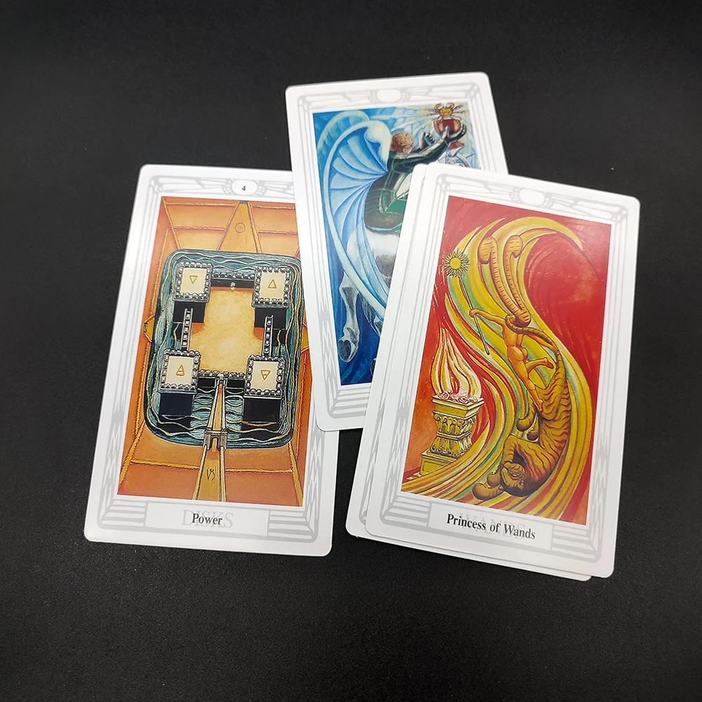 Small Crowley Thoth Divination Tarot Deck with Guide Book 78 Tarot Deck Telling Game for Beginners and Experts Small Crowley Thoth Divination Tarot Deck with Guide Book 78 Tarot Deck Telling Game for Beginners and Experts