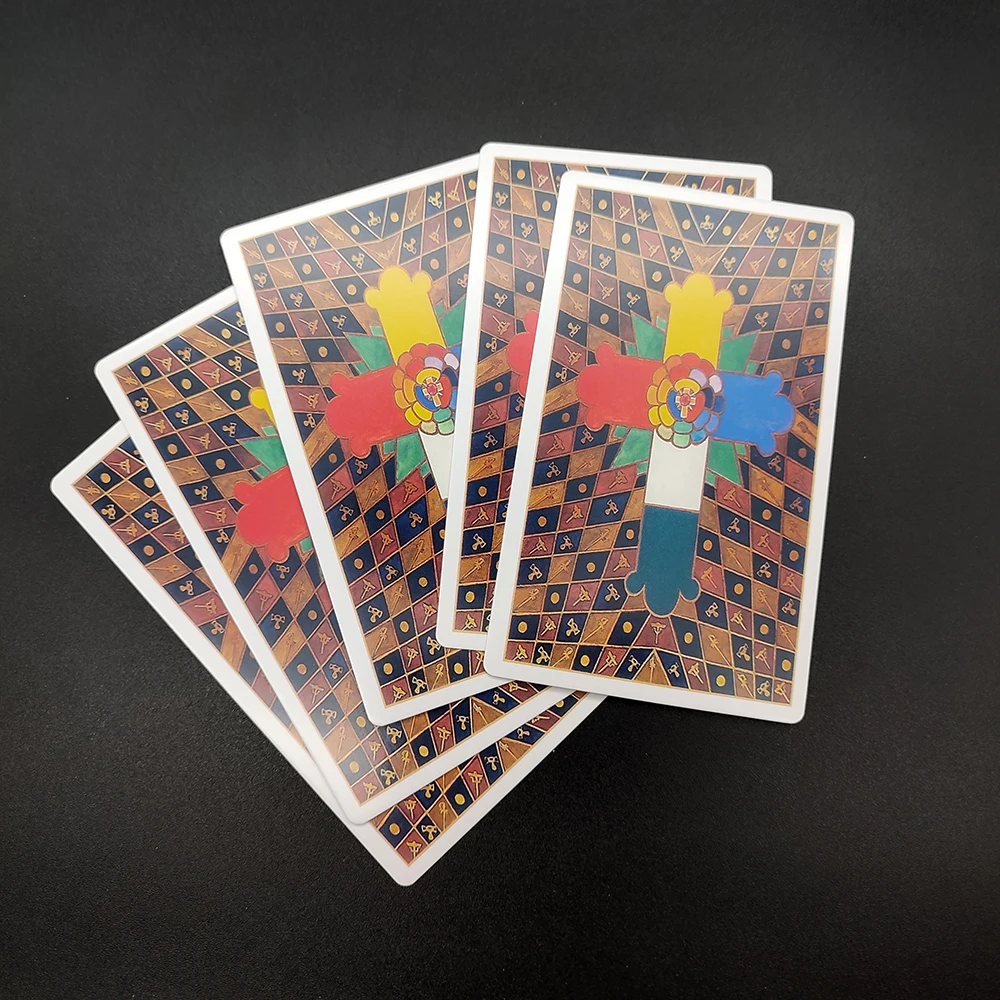 Small Crowley Thoth Divination Tarot Deck with Guide Book 78 Tarot Deck Telling Game for Beginners and Experts Small Crowley Thoth Divination Tarot Deck with Guide Book 78 Tarot Deck Telling Game for Beginners and Experts