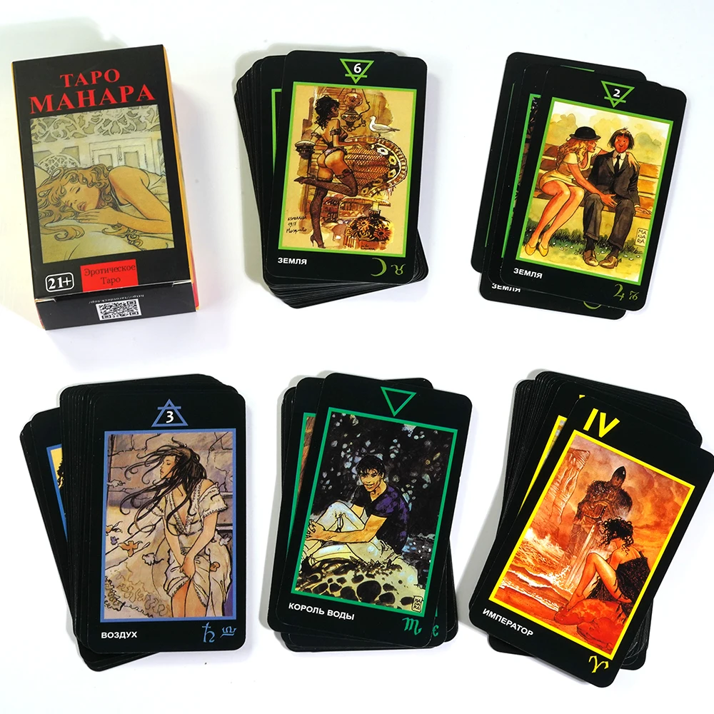 Русские карты Таро с инструкциями Tarot cards Grand Luxe Waite School Includes instruction booklet Russian version