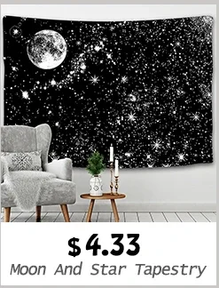 Tarot card psychedelic scene home decoration art tapestry hippie bohemian decoration divination wall hanging sheets