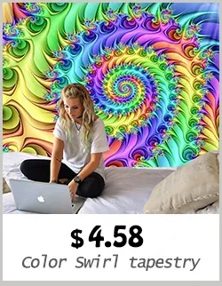 Tarot card psychedelic scene home decoration art tapestry hippie bohemian decoration divination wall hanging sheets