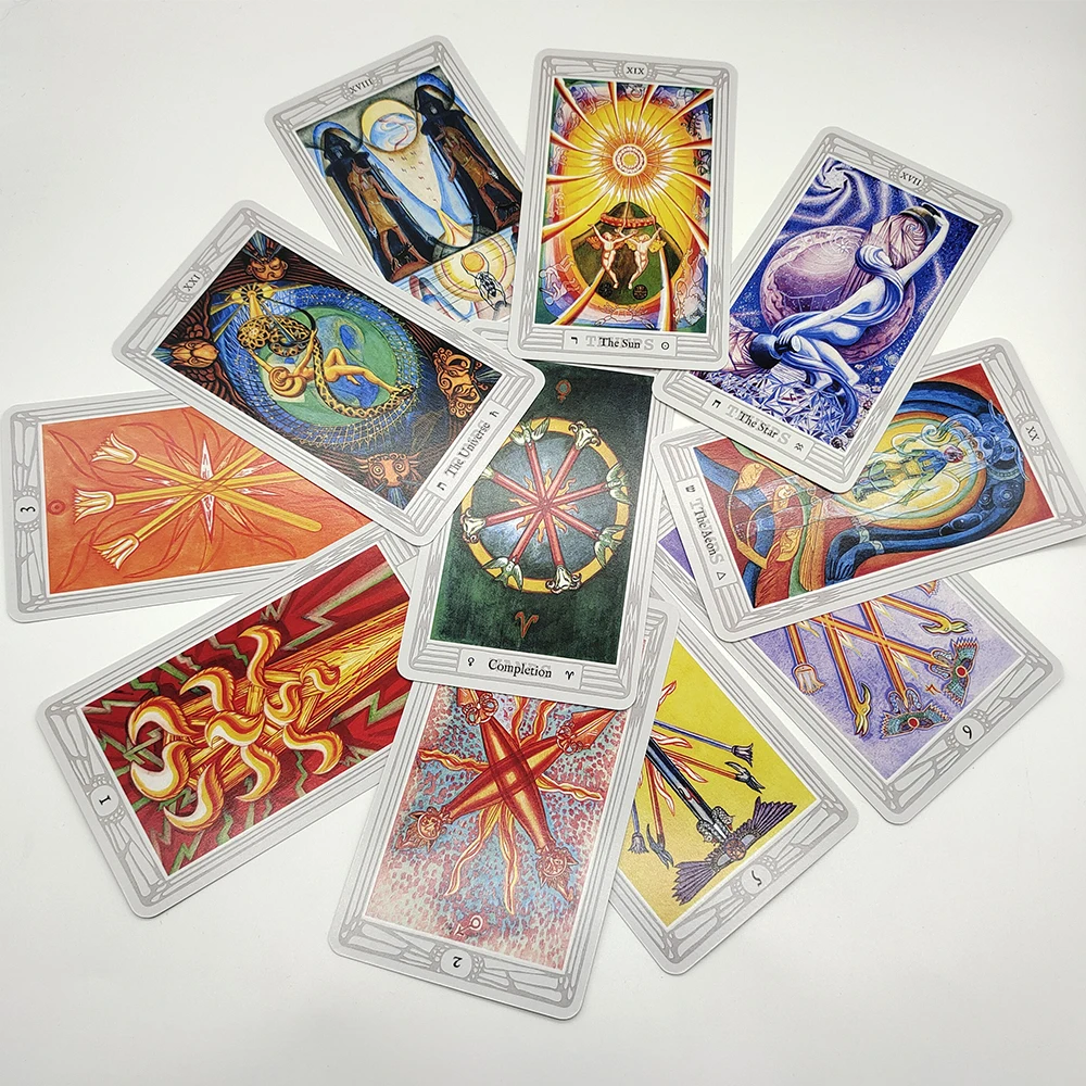 Aleister Crowley Luxe 80 Predictive Cards The Great THOTH Divination Tarot Cards