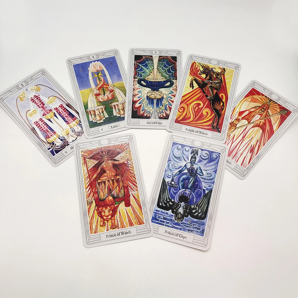 Aleister Crowley Luxe 80 Predictive Cards The Great THOTH Divination Tarot Cards