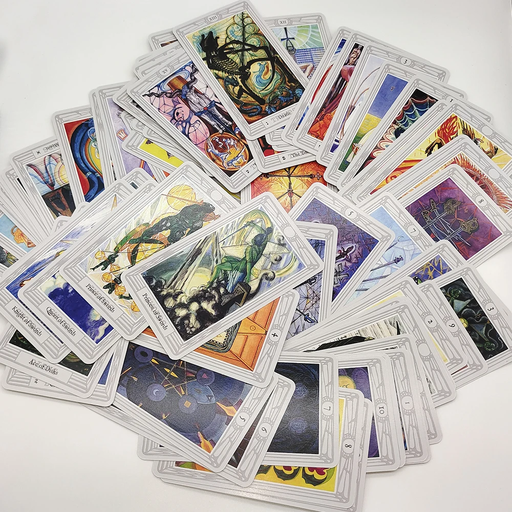 Aleister Crowley Luxe 80 Predictive Cards The Great THOTH Divination Tarot Cards