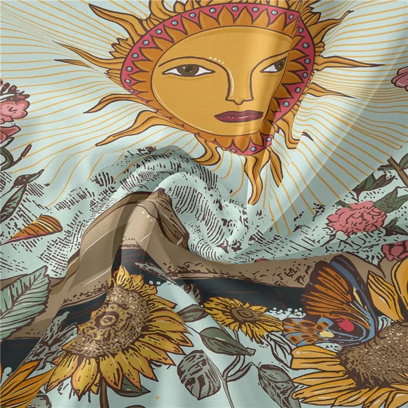 The Sun Moon Tarot Card Tapestry Modern Room Decorative Wall Hanging Cloth Bohemian Wall Tapestry Home Decor Background Cloth The Sun Moon Tarot Card Tapestry Modern Room Decorative Wall Hanging Cloth Bohemian Wall Tapestry Home Decor Background Cloth