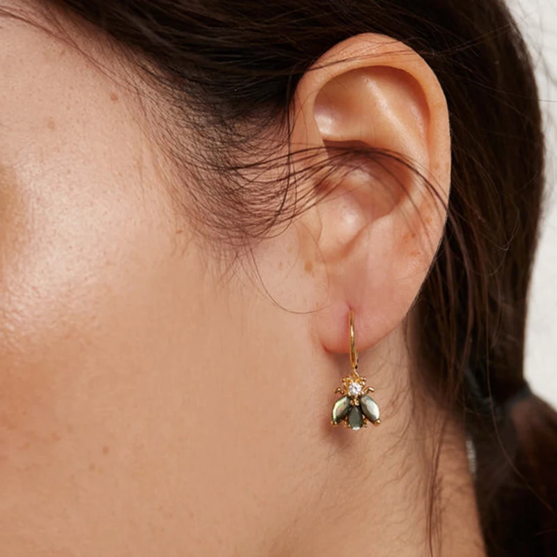 YUXINTOME 925 Sterling Silver Ear Needle Exquisite Color Crystal Zircon Luxury Stud Earrings Earrings for women Fashion Jewelry