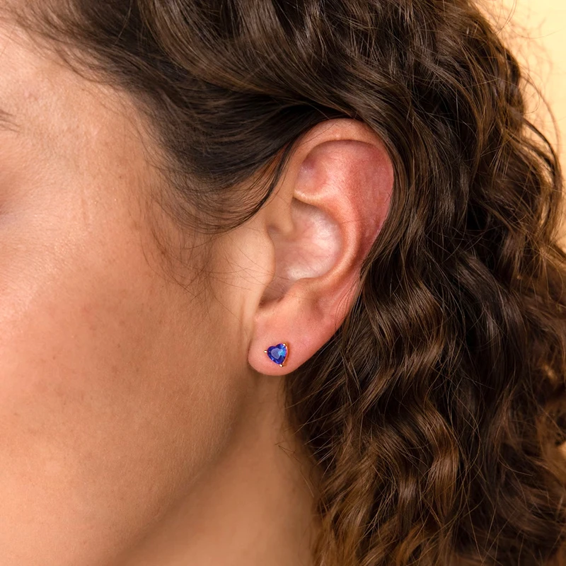 YUXINTOME 925 Sterling Silver Ear Needle Exquisite Color Crystal Zircon Luxury Stud Earrings Earrings for women Fashion Jewelry