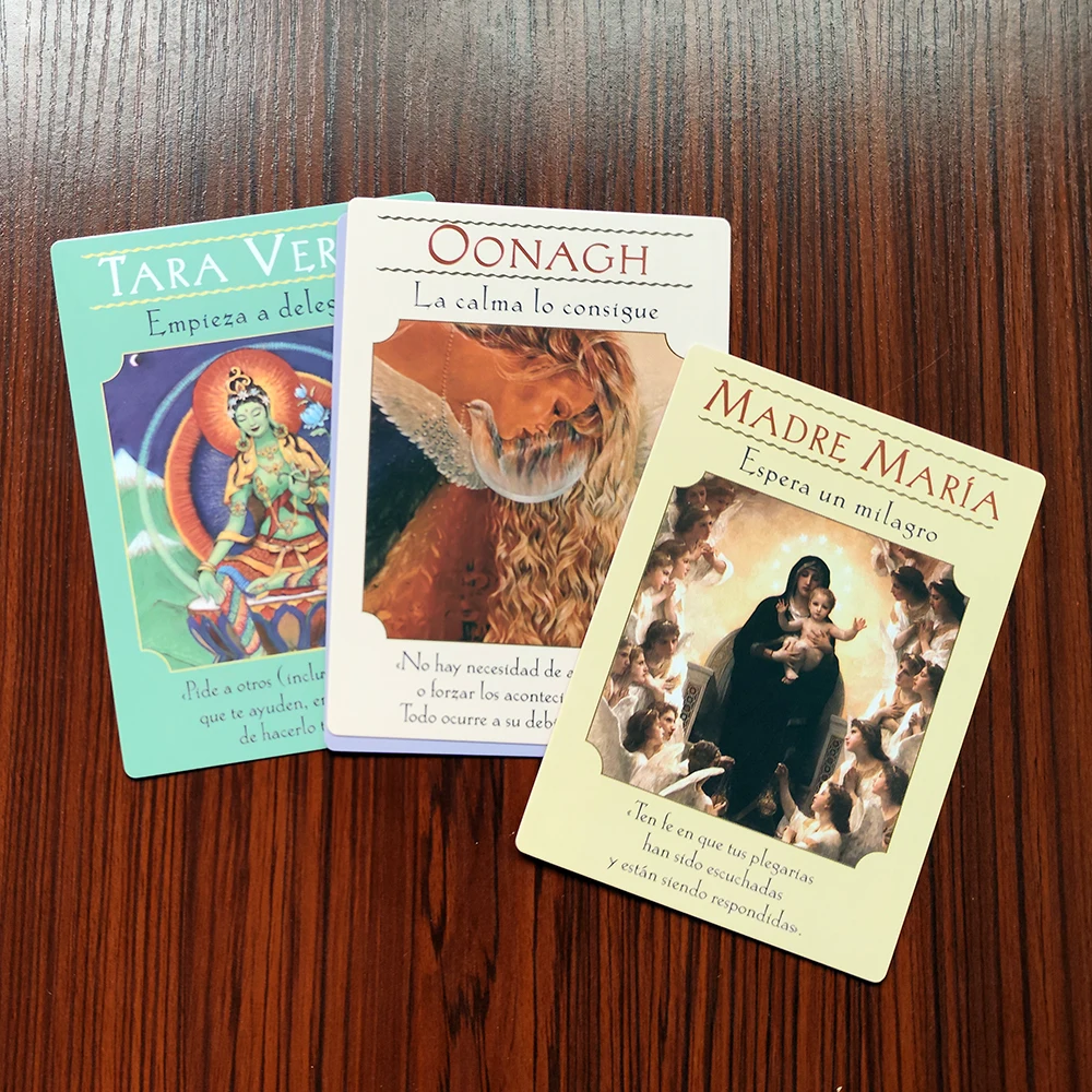 Spanish Edition  Las cartas del Oráculo de las diosas: 44 cartas del oráculo y libro PDF guía  by Doreen Virtue