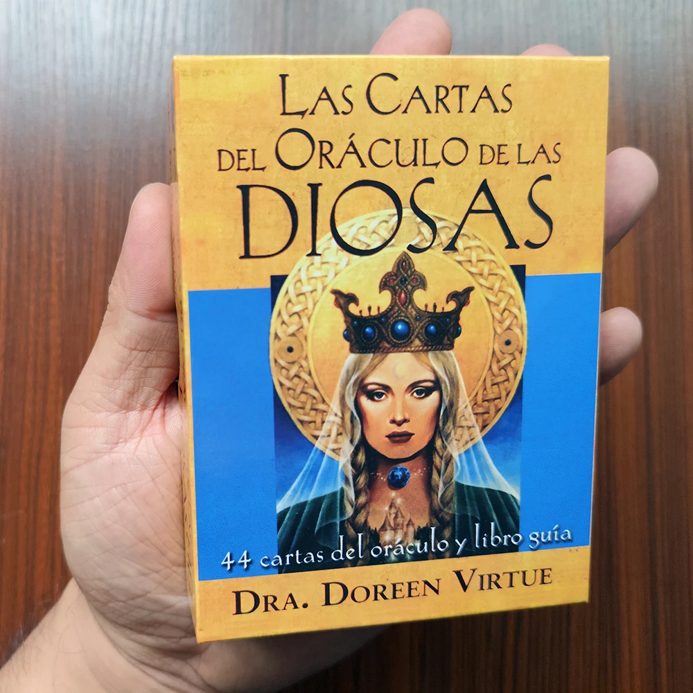 Spanish Edition  Las cartas del Oráculo de las diosas: 44 cartas del oráculo y libro PDF guía  by Doreen Virtue