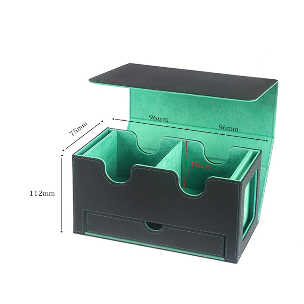Exquisite window large box capacity card storage box toy game card storage collection box, fits for Yugion cards