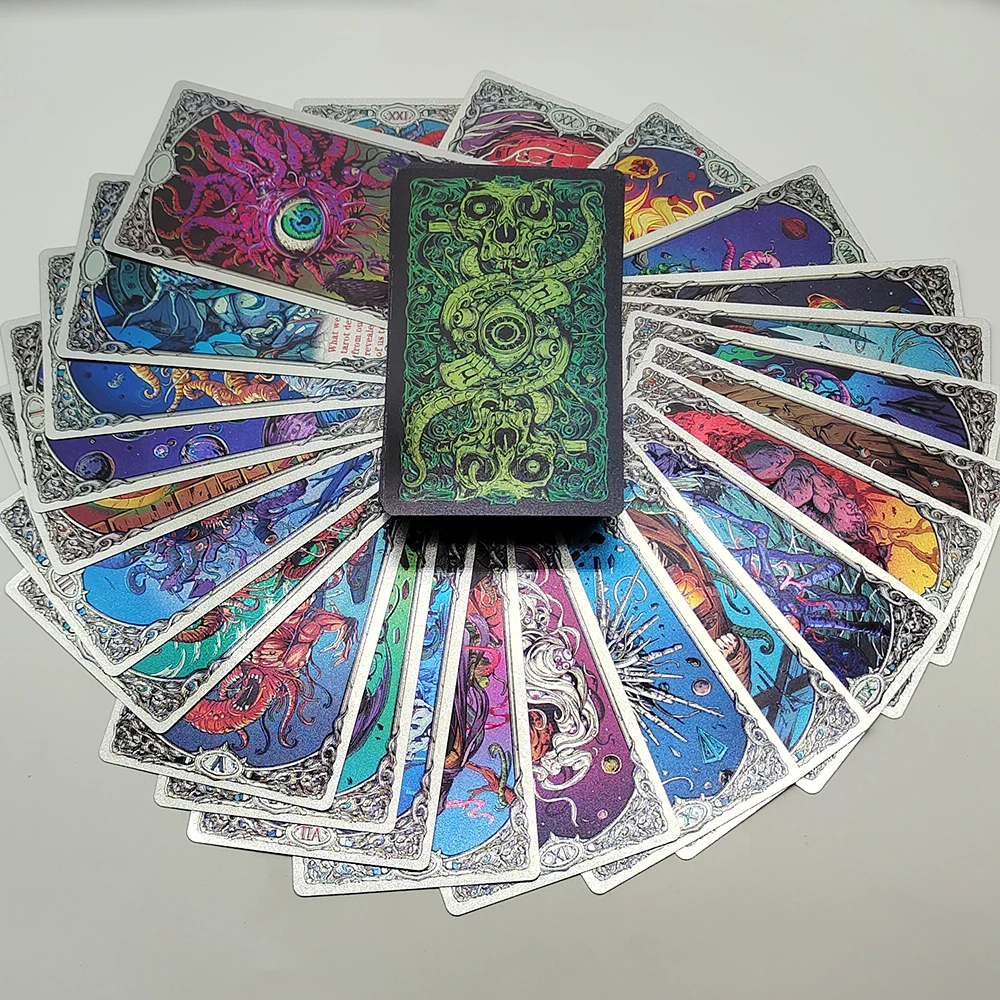 New Plastic Rider Waite Tarot Hot Stamping Gold Foil Tarot Exquisite Board Game Divination Cards For Collection
