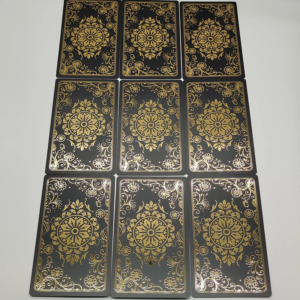 New Plastic Rider Waite Tarot Hot Stamping Gold Foil Tarot Exquisite Board Game Divination Cards For Collection New Plastic Rider Waite Tarot Hot Stamping Gold Foil Tarot Exquisite Board Game Divination Cards For Collection