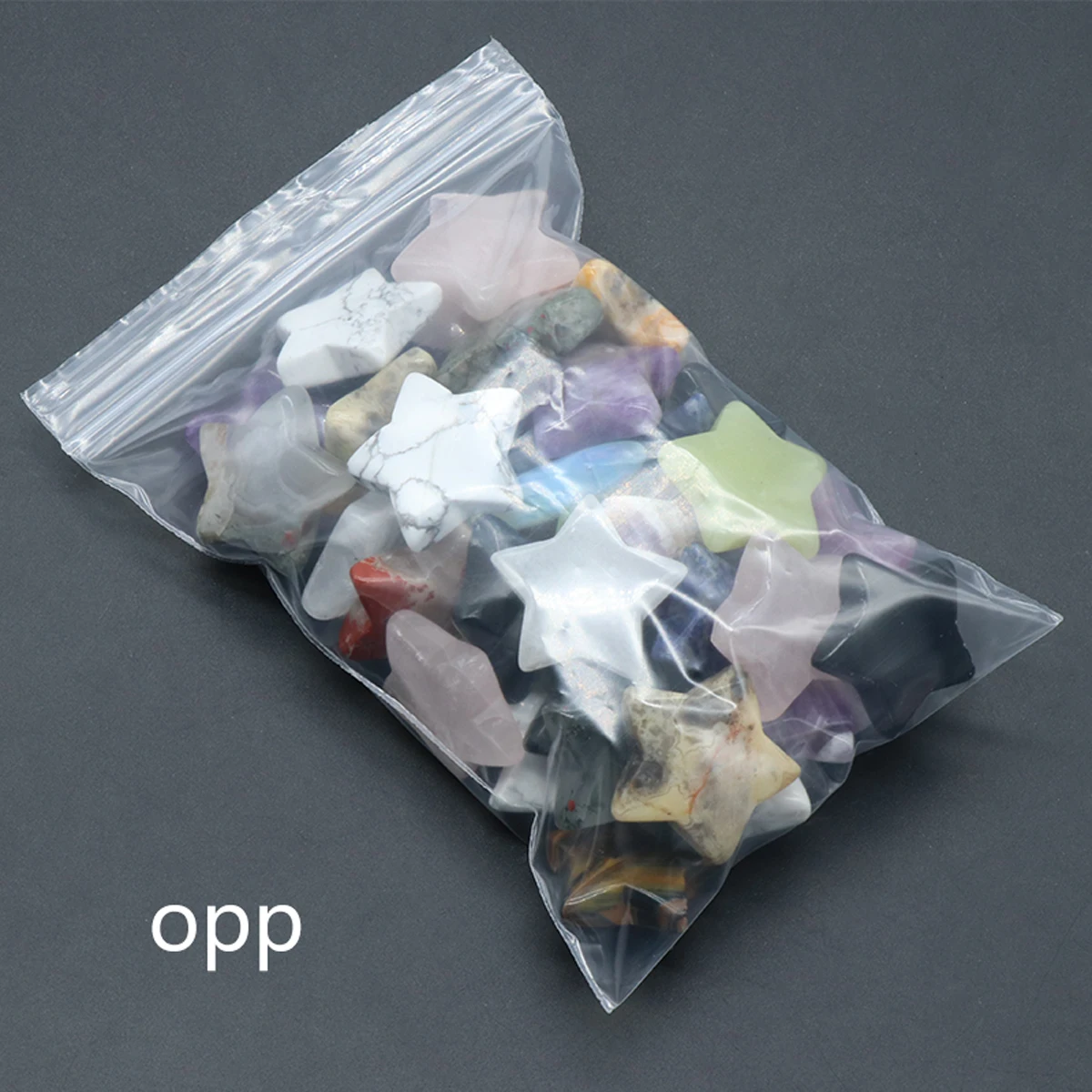 1 PC Star Statue Natural Crystal Onyx Bare Stone Meditation Healing Reiki Gems Gift Collection Home Decor Decorations 30x30mm