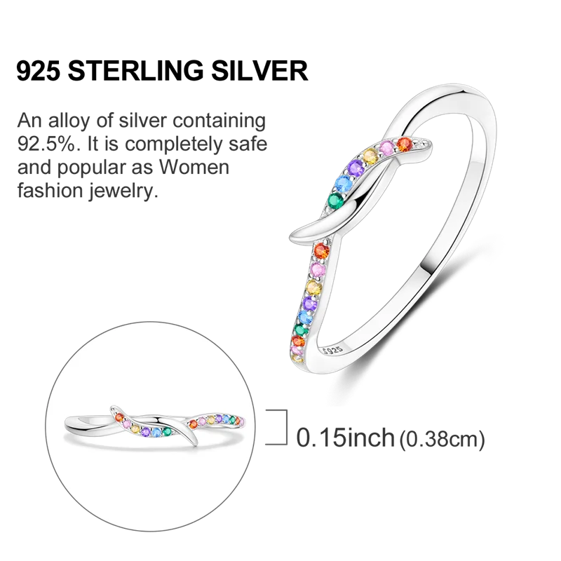 Original 925 Sterling Silver Women Rings 2025 Sparking Zirconium Ring LOVE Wedding Rings For Engagement Jewelry Anniversary Gift